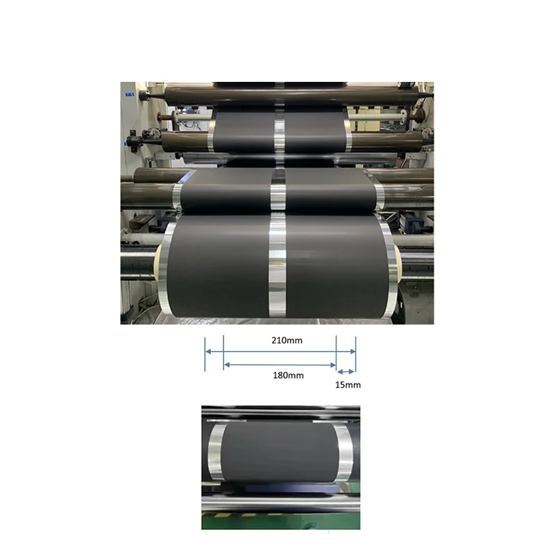 Aluminum Foil Coated by NMC (5:3:2) NMC532 LiNiMnCoO2 Coated Cathode Electrode for Pouch Cell Battery Material