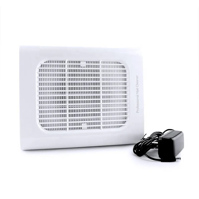 Powerful dust collector electric nail dust suction nail vacuum fan with reusable filter