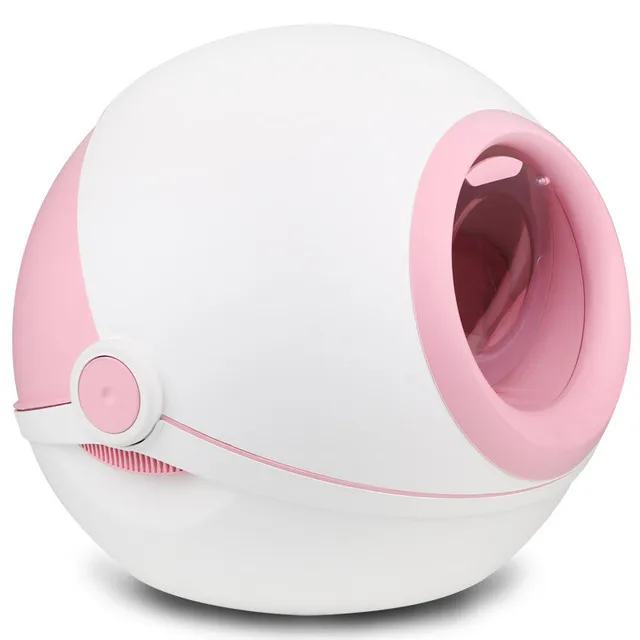 2021 новый милый Контейнер для кошачьего туалета, закрытый Большой туалет для кошек, рассеивающий запах, контейнер для кошачьего туалета против брызг