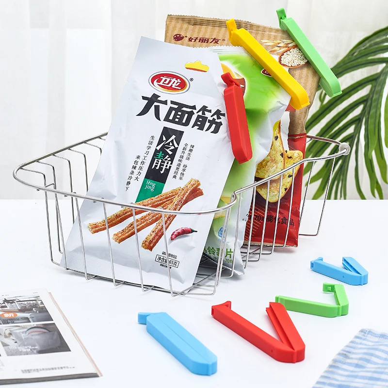 Портативный Новый Кухонный зажим для упаковки закусок пластиковый инструмент кухонные аксессуары