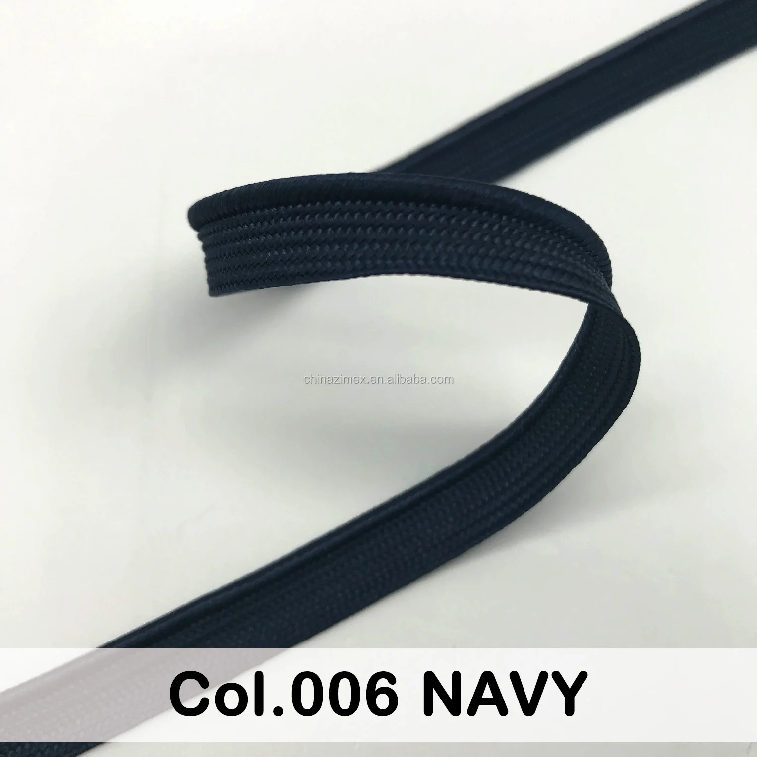 9MM 100% POLYESTER EDGE CORD NAVY PIPING CORD