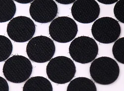 Большой запас черный белый 10 12 15 18 20 25 30 мм липкий самоклеющийся крюк и петли точки