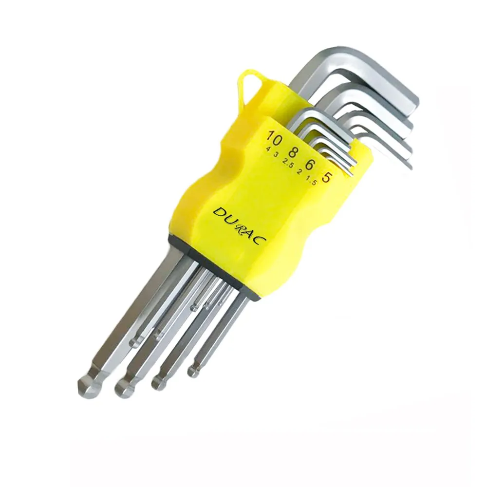 China wholesale Custom High quality Long Arm Ball End Allen Key  torque Wrench Set  L Keys Hexagon Torx Hex Key Set