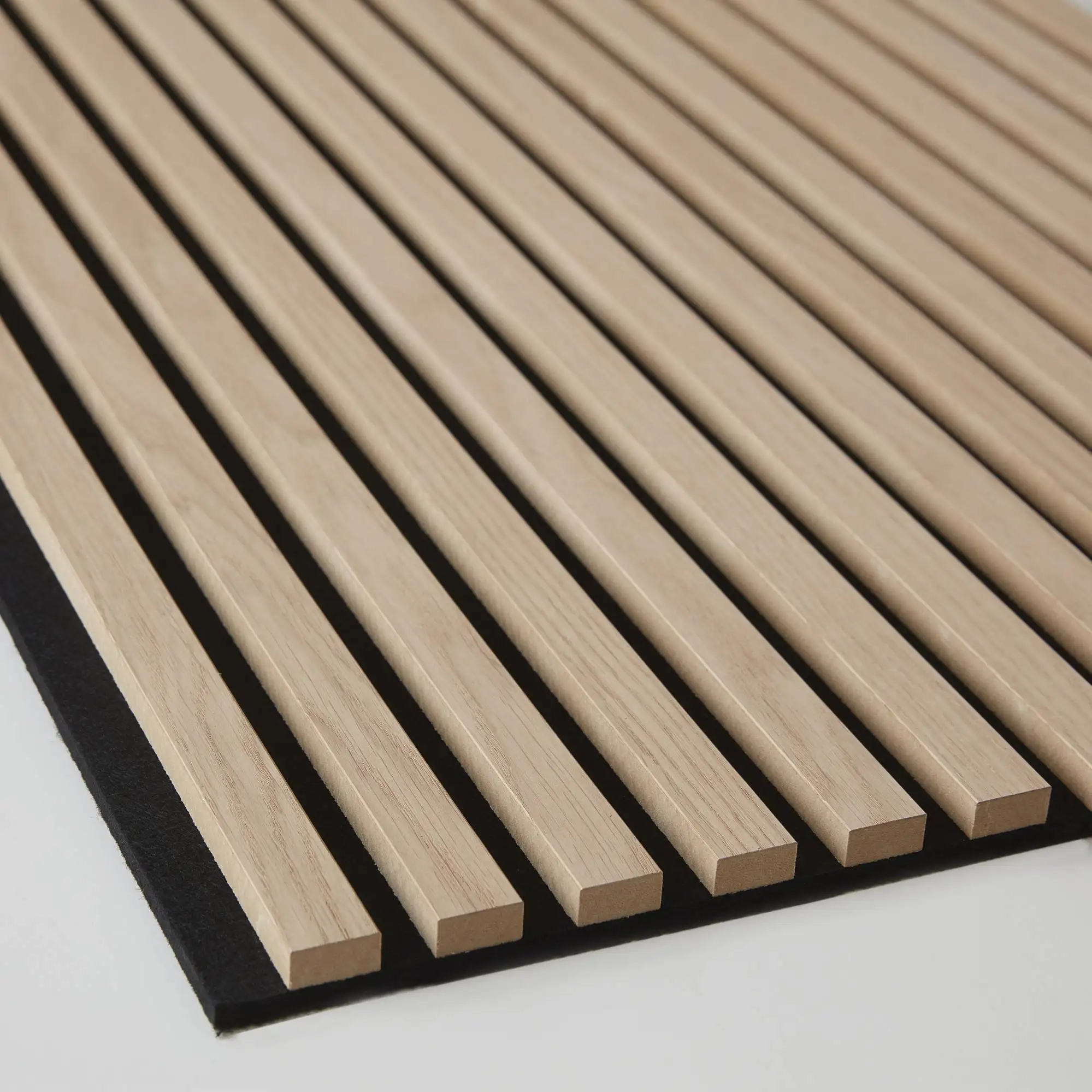 HENGJIU Factory Custom mdf акустическая панель Звукопоглощающая деревянная древесина акустические панели Slat стеновые с полиэфирным
