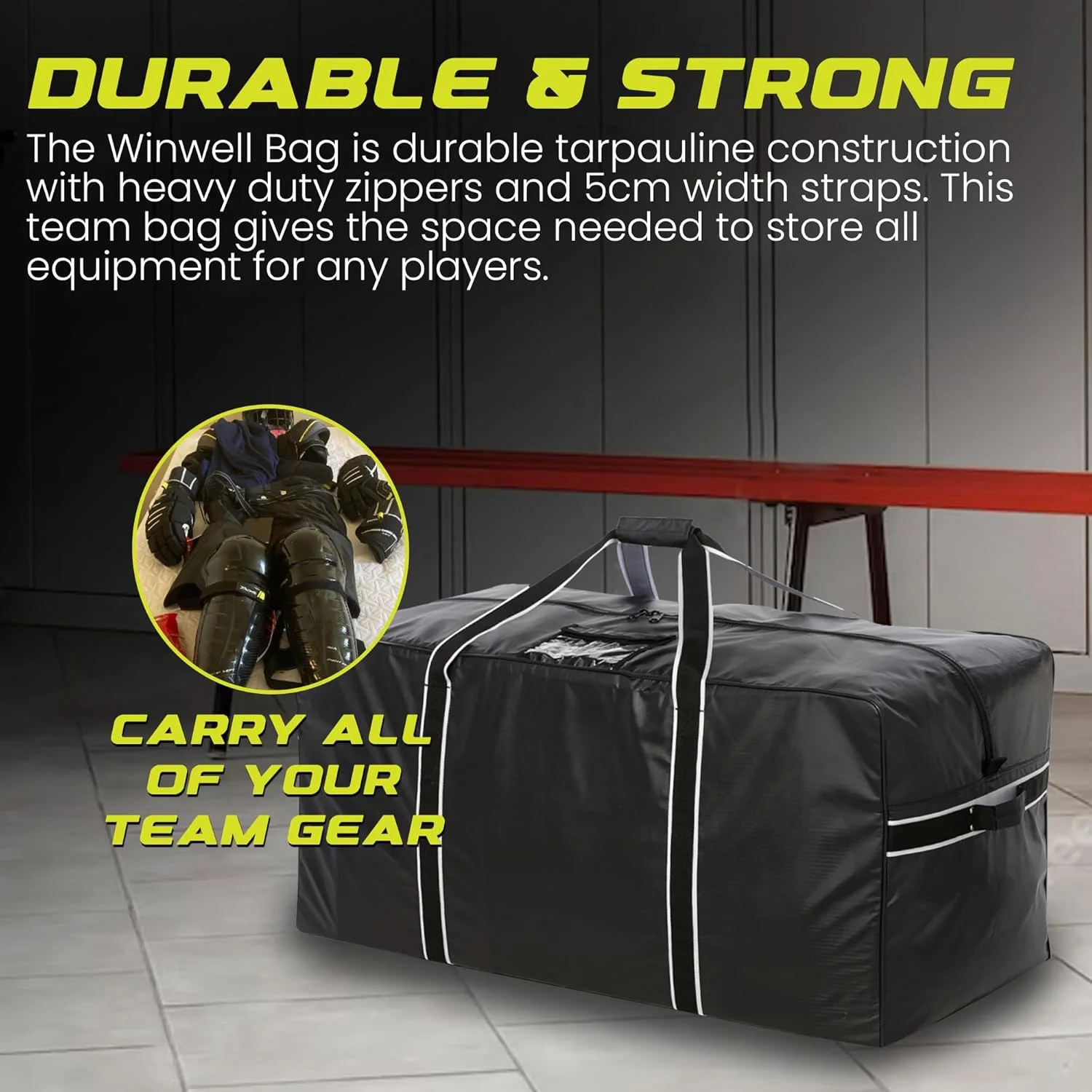 Custom Sport Bag Hockey Accessory Bag Ice Hockey Goalie Bag