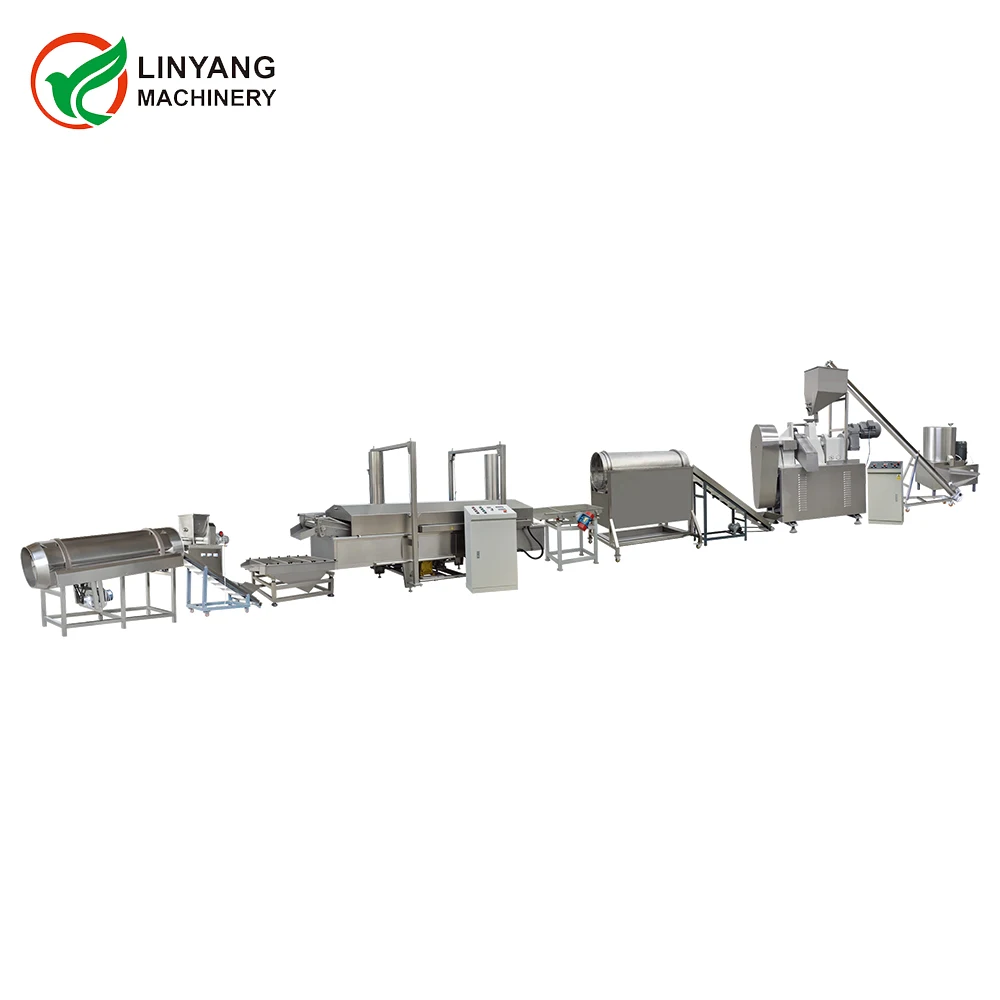 China low price cheetos sticks corn curls snack food kurkure machine puffs machine snack processing production line for sale