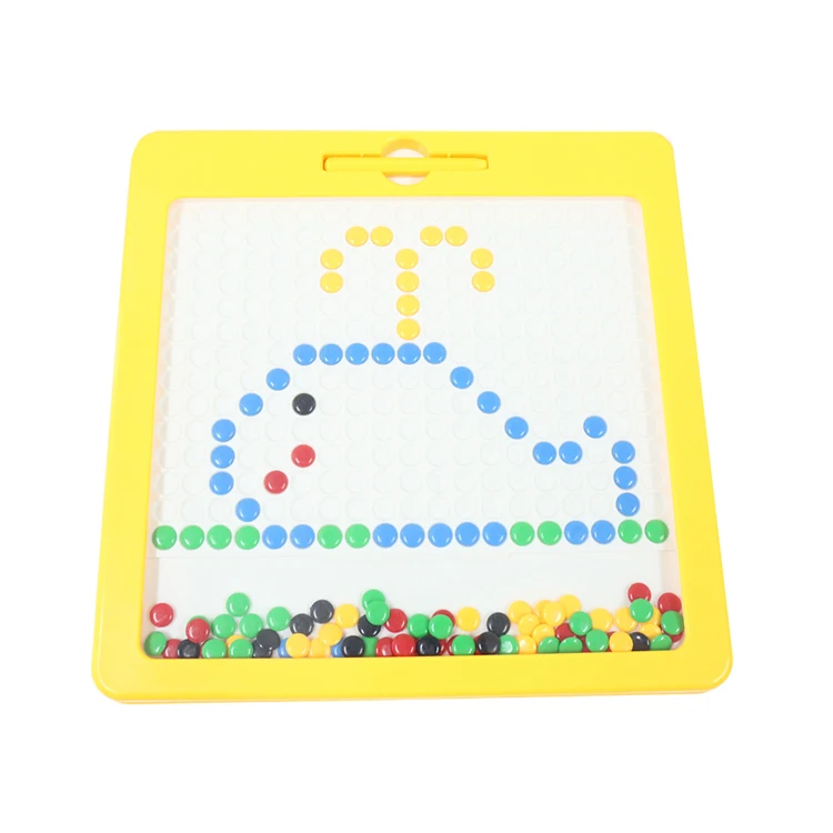 
IPOP Colorful Chocolate Beads Magpad Dot Magnetic Drawing Board Kids Baby Learning Educational Toys 