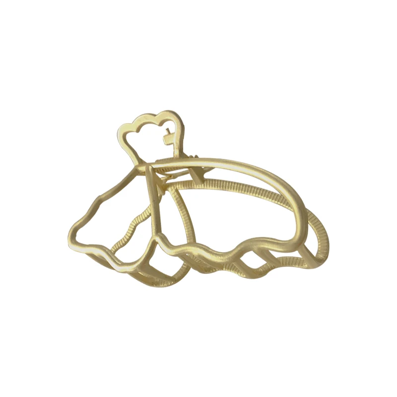 Elegant Fashion Butterfly Metal Hair Claw Clips Hair Crab Clamp Barrette Alloy Claw Clip For Women