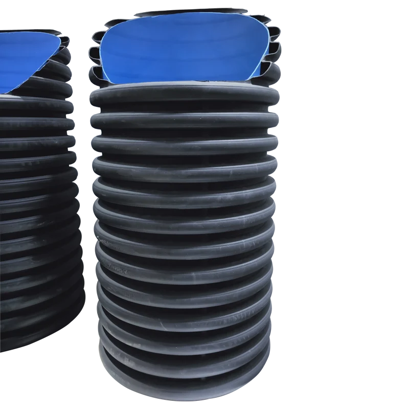  Новые продукты на рынке DN100mm DN800mm HDPE гофрированная Оросительная труба гибкая подземная