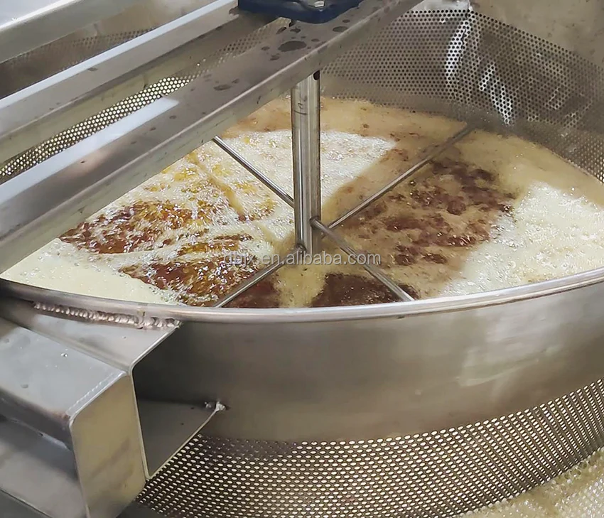 batch fryer machine