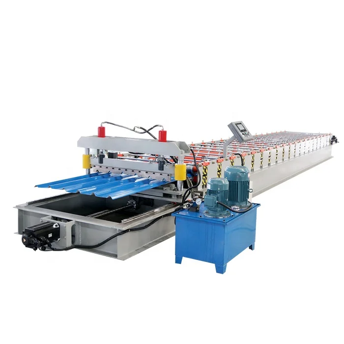 Hot Selling IBR Galvanized Steel Roofing Sheets Roll Forming Machinery For South Africa