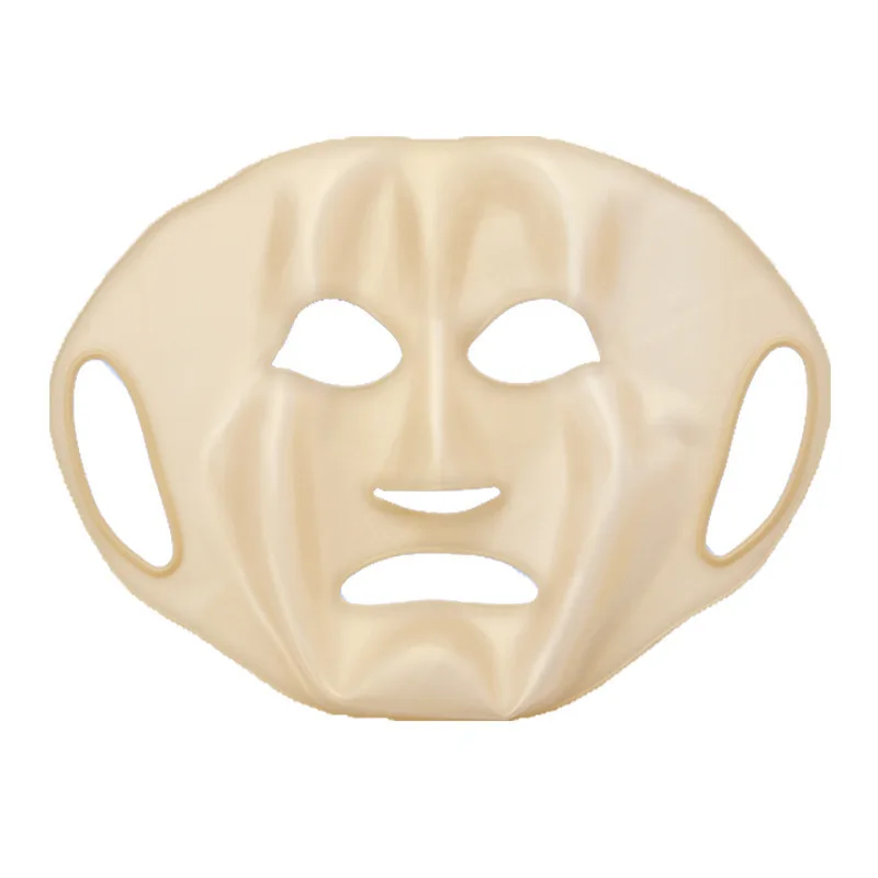 Reusable Moisturizing 3D Face Mask For Women Skincare Patch Wrap For Beauty Prevent Evaporation Silicone Face Mask Holder