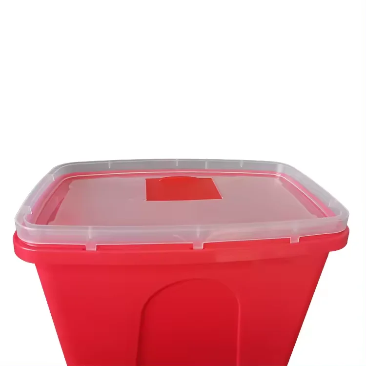 Different Capacity Medical Disposal Waste Sharp Container Medical Sharps Box