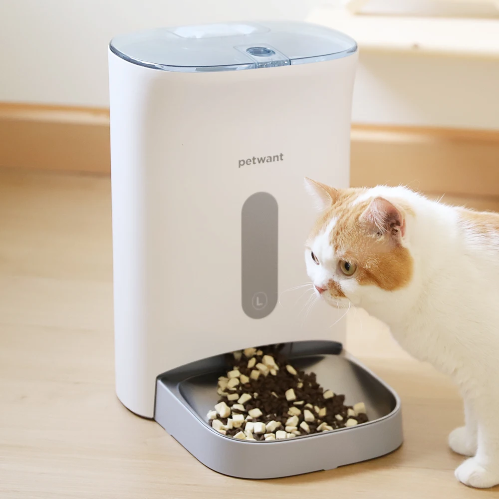 Best SellAutomatic Cat Feeder, Pet Dry Food Dispenser Timer 4.5L Programable Dry Food Dispenser for Cats and Small Medium Dogs