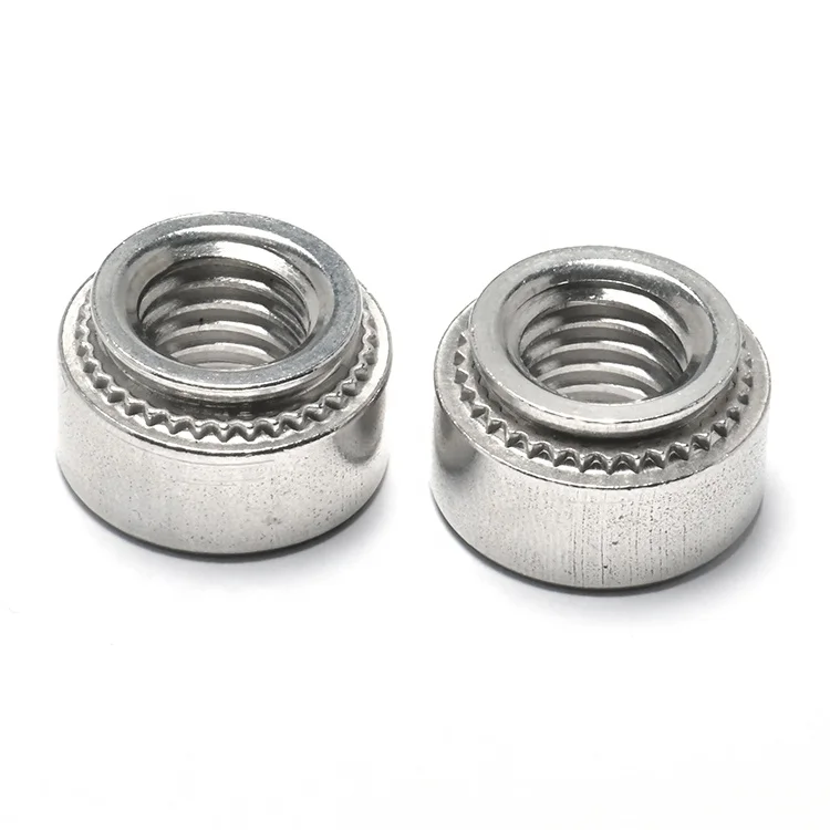 Manufacturer Direct Sales Stainless Steel 304 Round Body  Self Clinching Nuts for Sheet