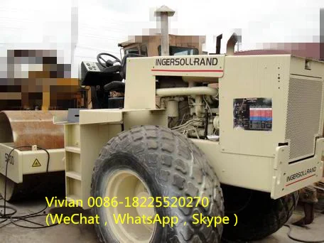 Оригинальный Подержанный дорожный каток ingersallrand SD-100 уплотнитель для