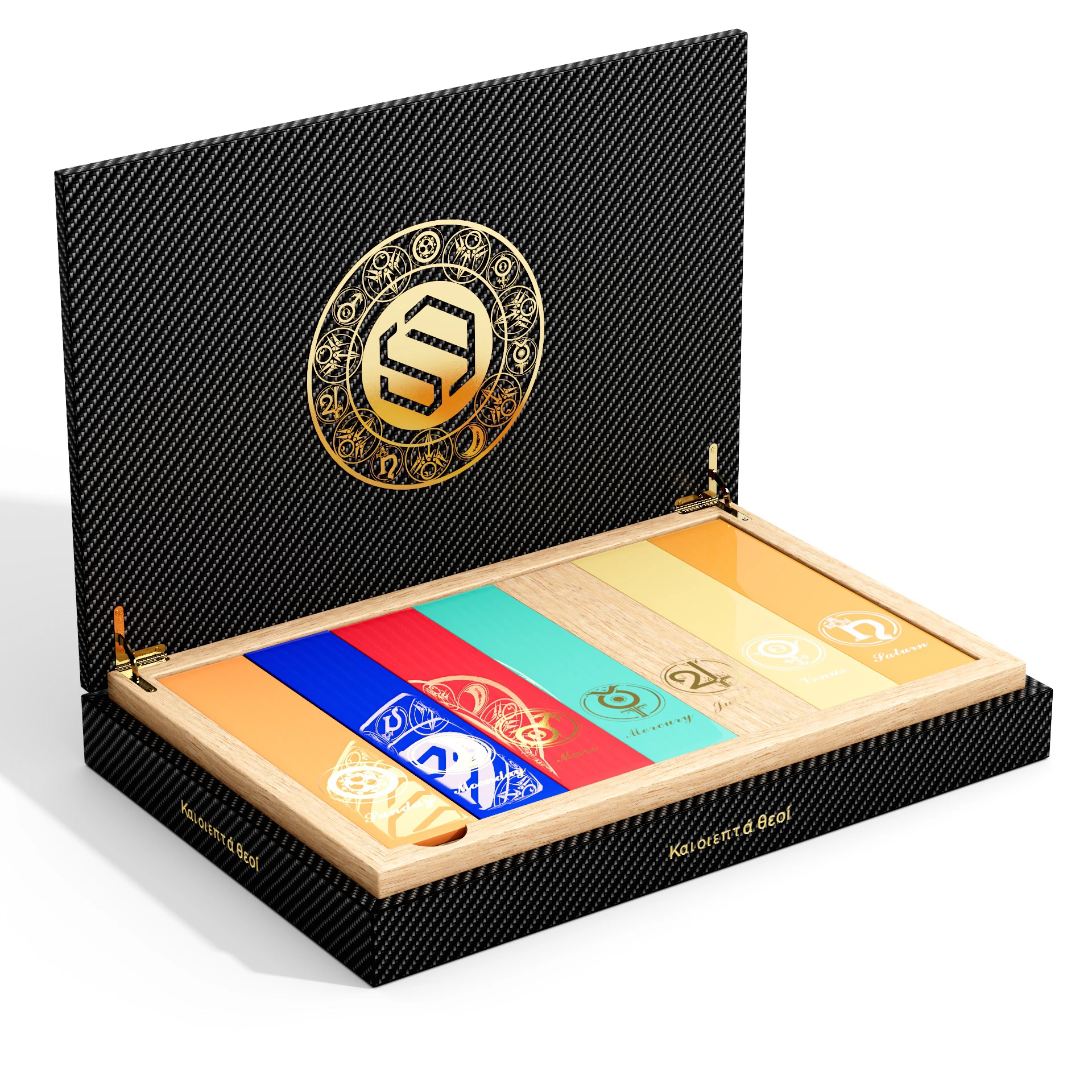 2023 factory direct custom luxury cigar box modern unique cigar humidor