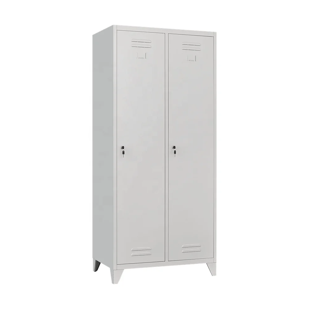Wholesale Employee sloping Gym Steel Staff Lockers Uniform Lockers Cabinet