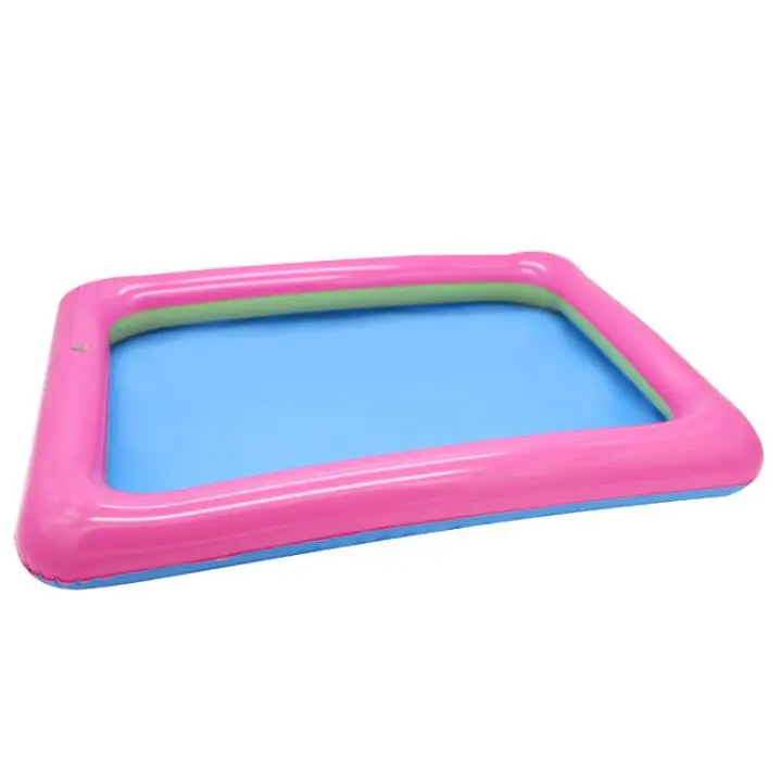 SP-325 Children Indoor Outdoor Play Inflatable Sand Tray PVC Toy Inflatable Pool Water Sand Table for Kid