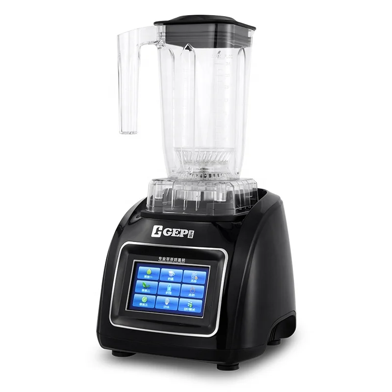 YT-9007 Multi-function Milk Frother Ice Shaver Smart Industrial Electric Blender Home Kitchen Appliances 1300W