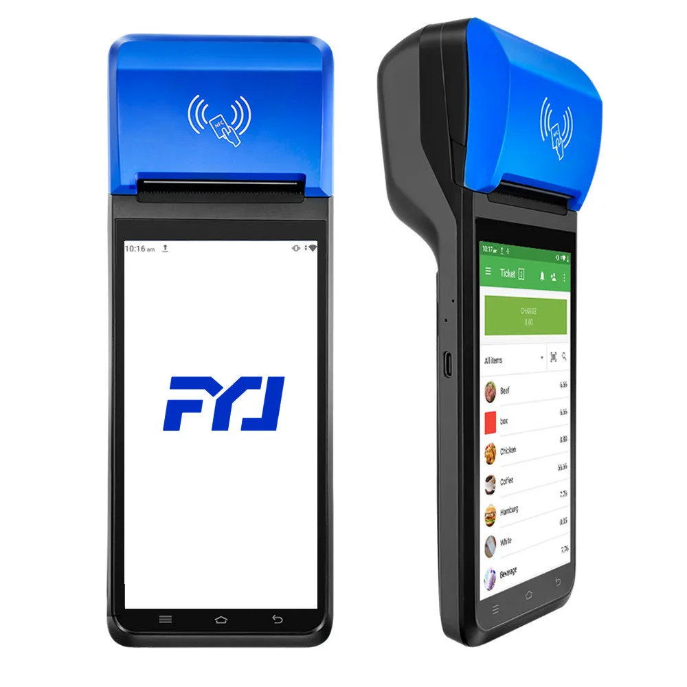 Cheaper FYJ F1 Electronic Billing Point of Sale Pos Machine Android 12 4G Software Caja Registradora Terminal POS Systems Device