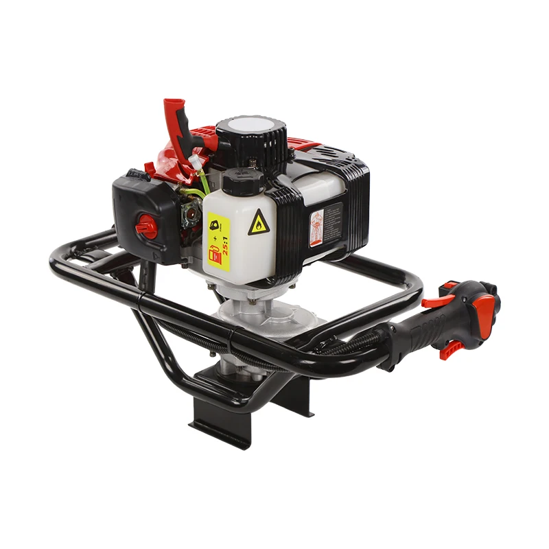 Hand manual earth soil auger 2 Stroke Gasoline Powered Ground drill