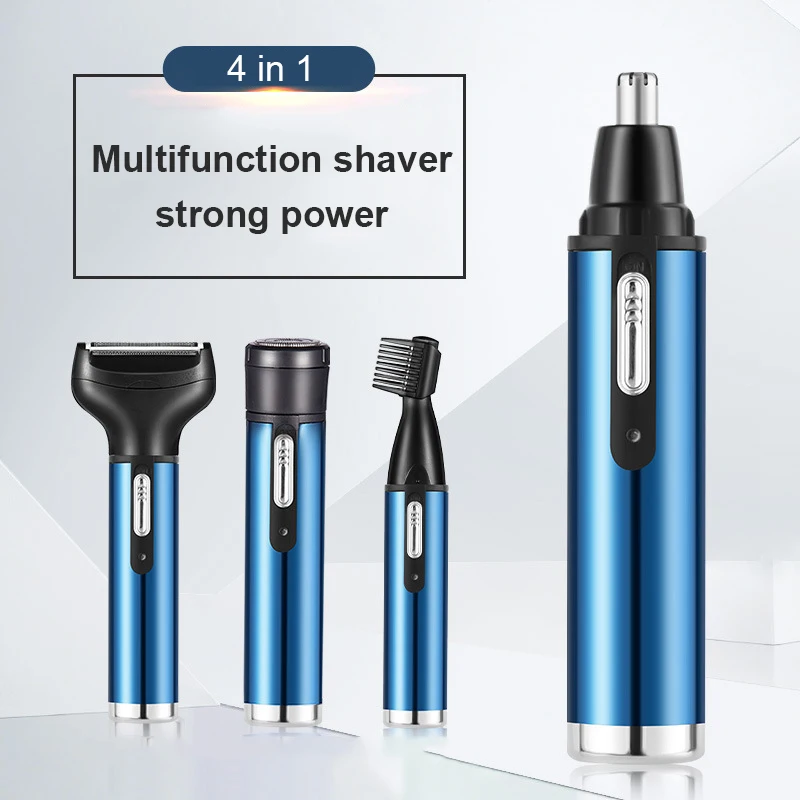 All In One Home Use Hair Removal Device Electric Razor For Men Electric Hair Trimmer Ear Beard Eyebrow Face Shaver