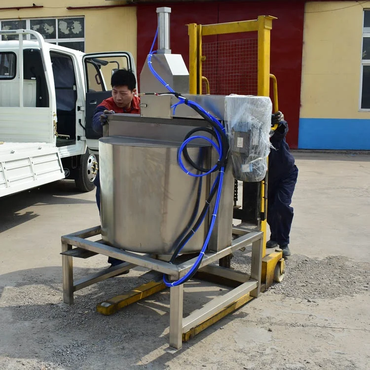 Continuous centrifuge deoiling machine food snacks deoiler machine