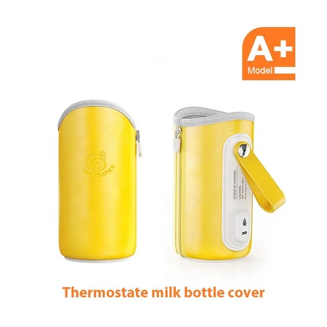 China Cheap LED Indication Baby Feeding Travel Bag Heated Cover Rechargeable Bottle Warmer For Pigeon