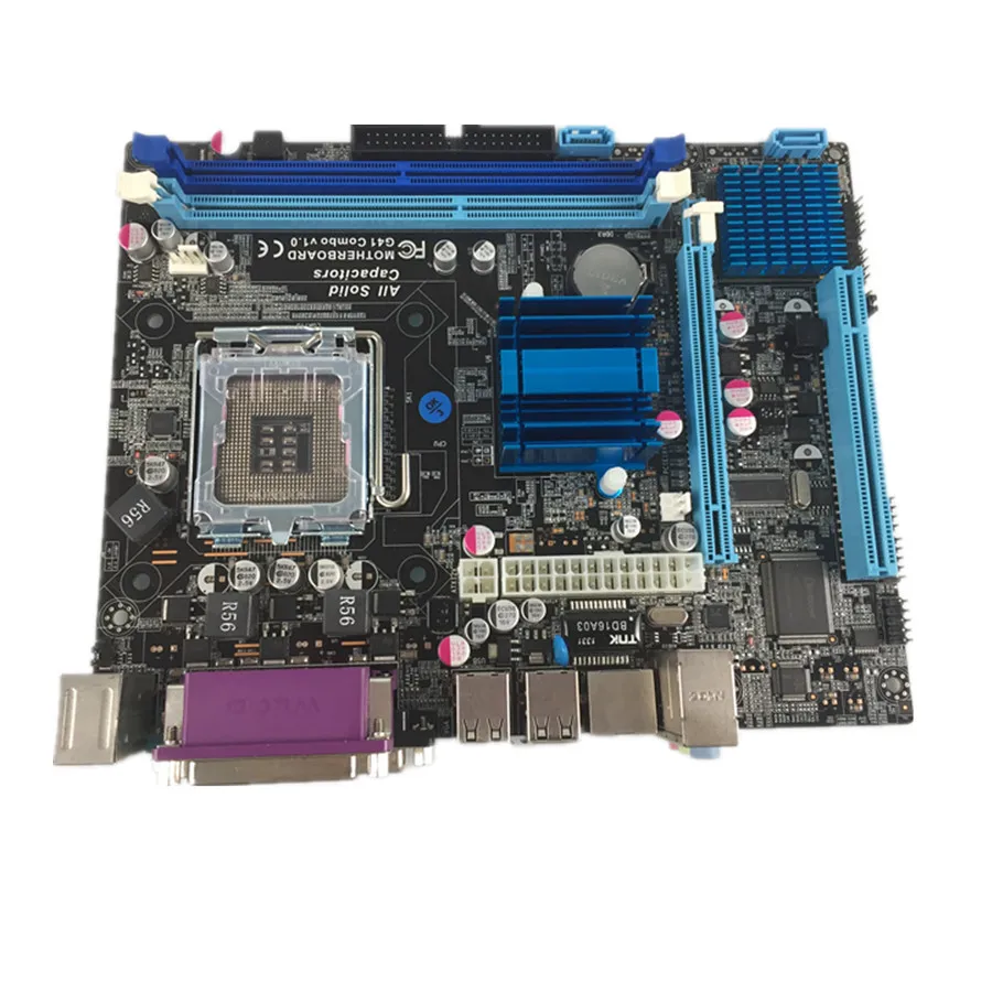 PCWINMAX оптовая продажа G41 LGA775 DDR3 Micro ATX оригинальный набор микросхем Настольная материнская плата с поддержкой OEM ODM