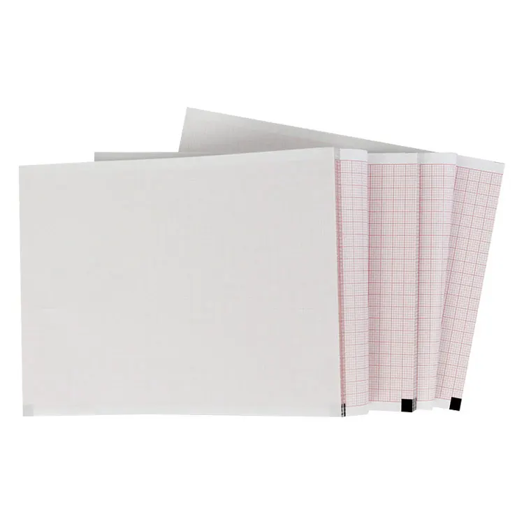 ECG EKG Paper 210mm x 280mm Recording Chart Paper Z-Fold Medical Thermal Paper