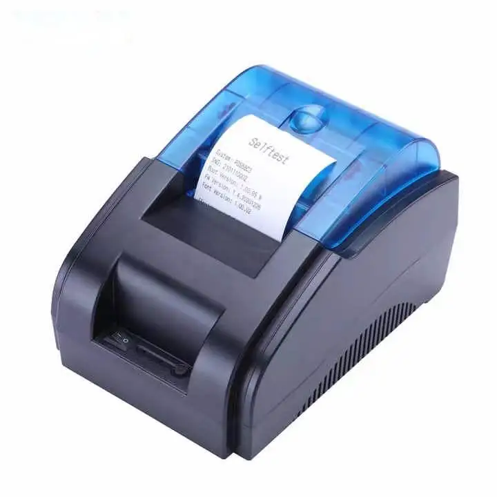 Desktop Pos Receipts Usb Impressora Bt Thermal Printer 58mm Bill And Invoice Android Ios Thermal Printer