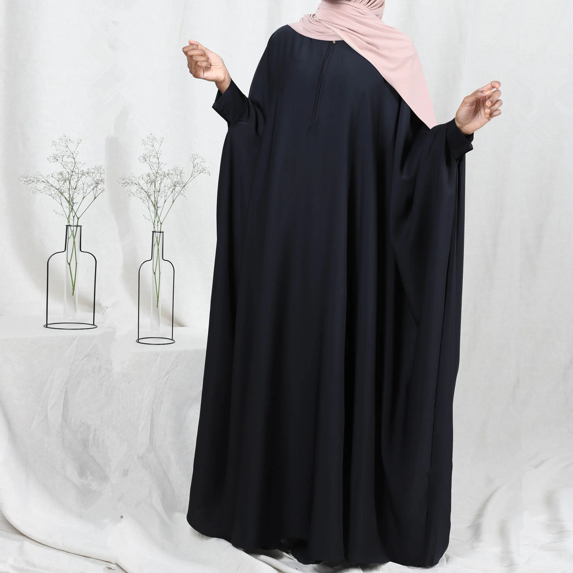 Оптовая продажа на заказ платье Ид-Абая из Дубая индейки женское Jilbab оптовая молитва Абая джилбаба