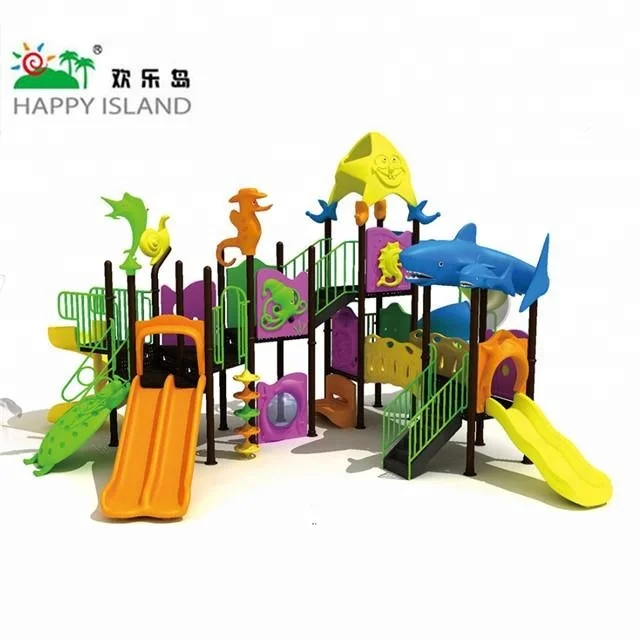 Customized Kis Outdoor Playground Solution  Professional Playground Equipment Manufacturer In China Kids Plastic Slide For Sale