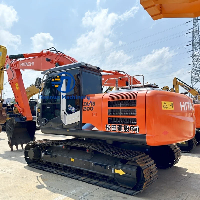 Rennuo короткий рабочий срок использованный экскаватор Hitachi ZX200 210 для продажи