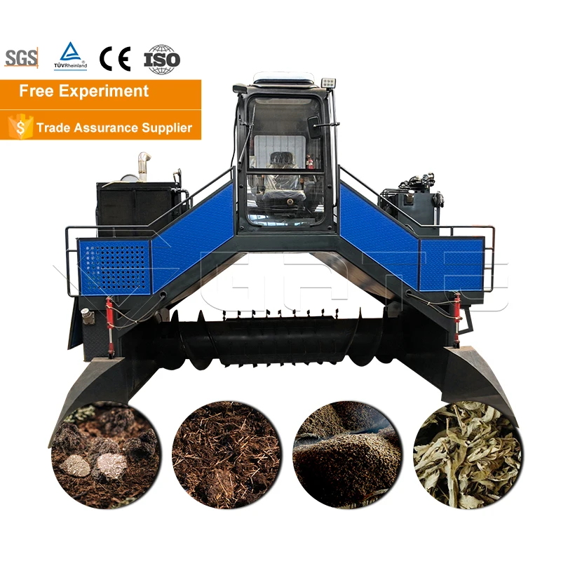 GATE Large Household Waste Small Compost Turner  Fertilizer Compost Making Machines Organic Fertilizer Kitchen Waste Turner