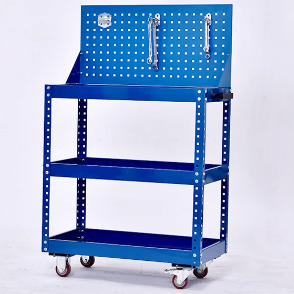 Manufacture Price Instrument Tray Trolley Cart Tool Chest Heavy Duty Cart Mechanic Workshop Tool Cart