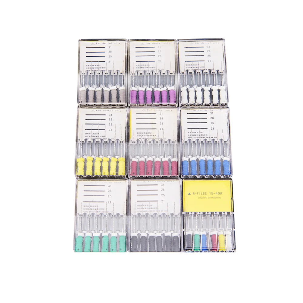  Стоматологические эндододонтические файлы для корневых каналов из нержавеющей стали K-файл H-файл R-файл