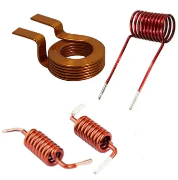 Customized choke coil inductor air coils with flat wire pfc trodial coil flat wire winding machine