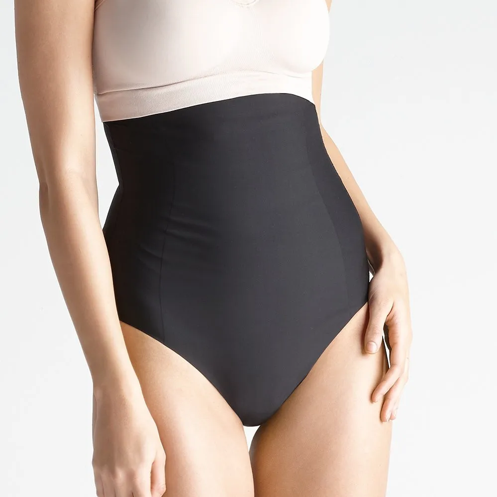 OEM ODM женские бесследные двухслойные разглаживающие стринги с высокой талией