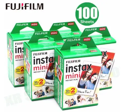 
100 листов Fuji Fujifilm instax mini 9 8 фильмов белый край пленка для камеры моментальной печати mini 9 камеры одноступенного процесса 8 7s 25 50s 9 90 камера Sp-2 фотобумага 