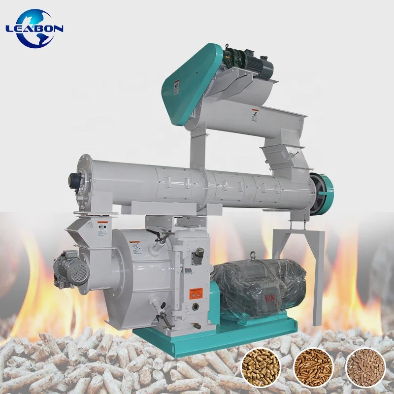 LEABON Supply Wood Pellet Complete Set Sawdust Milling System Complete Wood Pellet Production Line