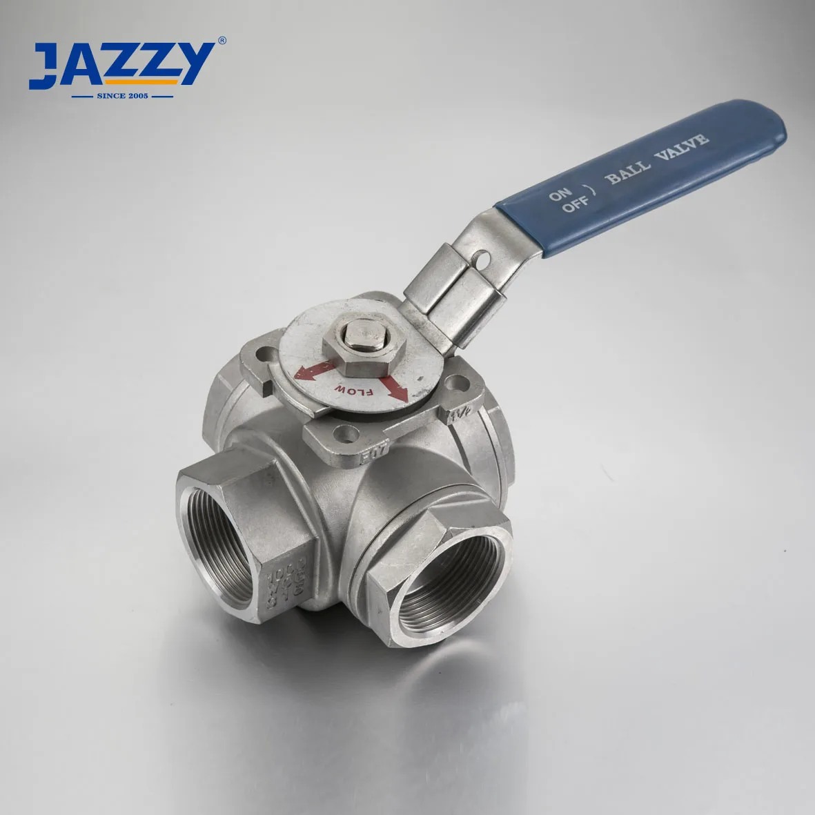 JAZZY Stainless Steel 2PC 3PC Flanged Ball Valve with Mounting Pad Wafer Flanged Ball Globe Gate Valve Stainless steel valve