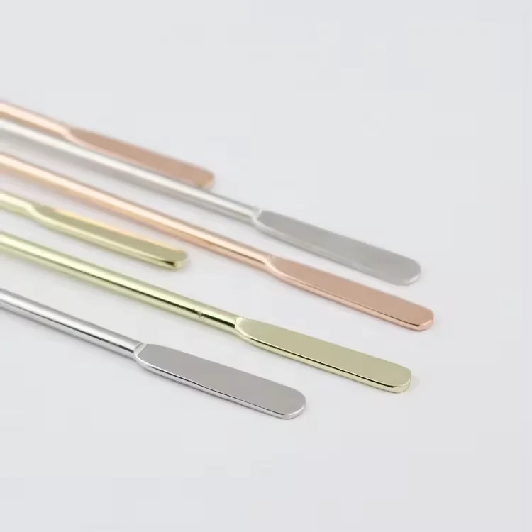 Low MOQ Small Paddles Stainless steel Stir Drink Coffee Stirrer for Beverage