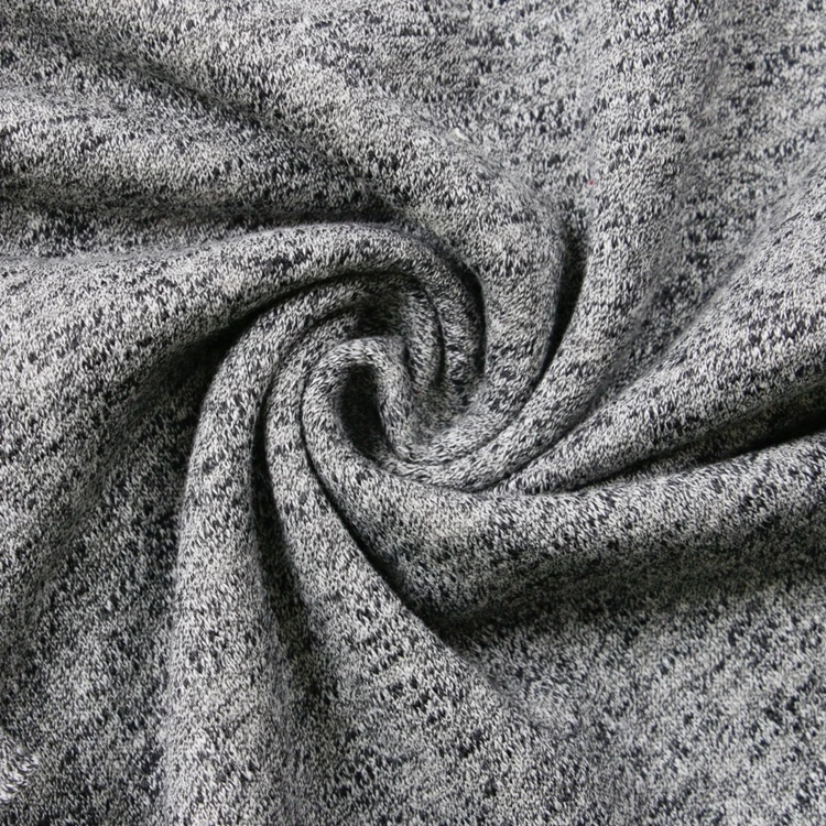 
Hoodies Knitted Yarn Dyed 100% Cotton French Terry Single Sweatshirts Fabric 