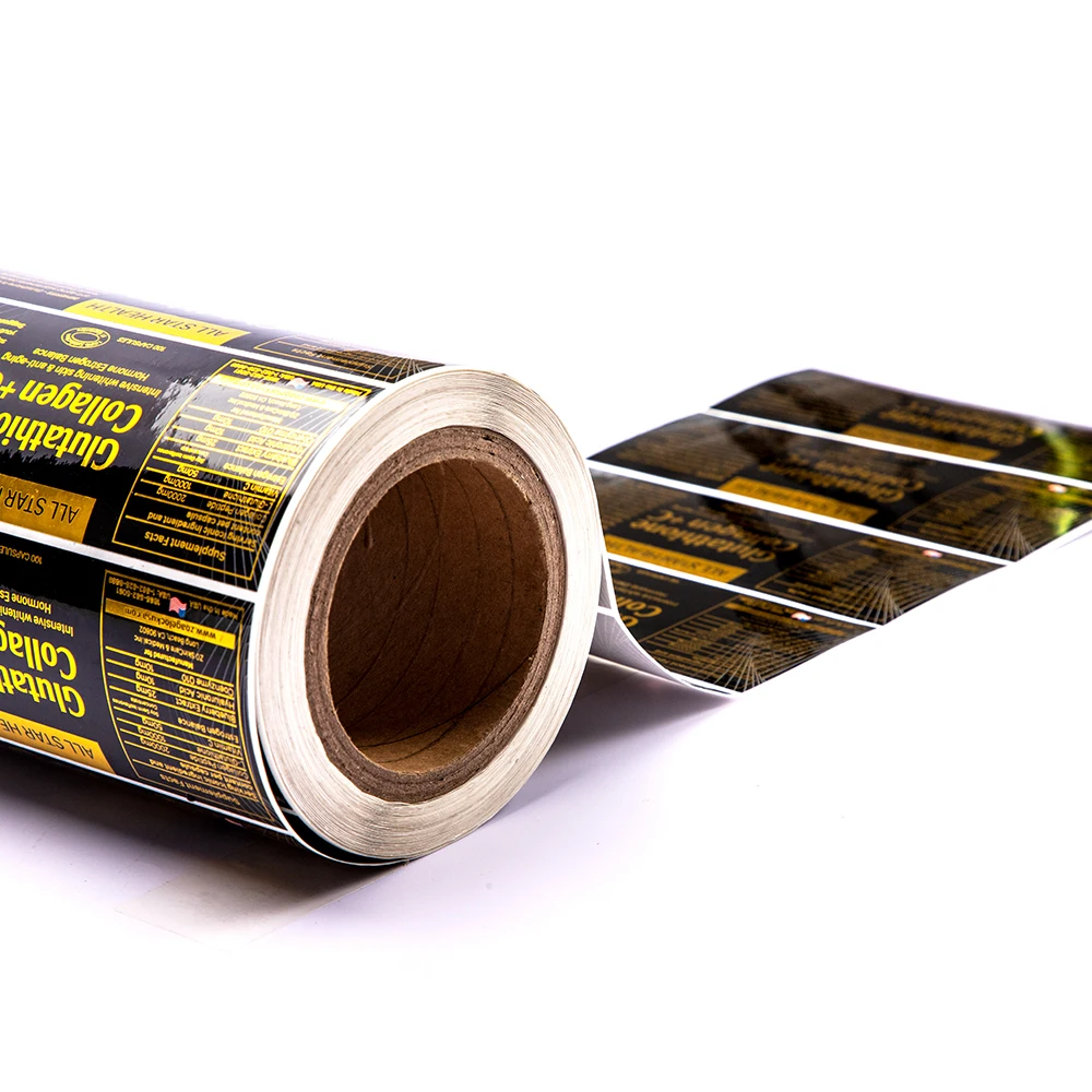 Factory Custom Logo Barcode Label Production 60*40*400 Thermal Label Paper Shipping Sticker