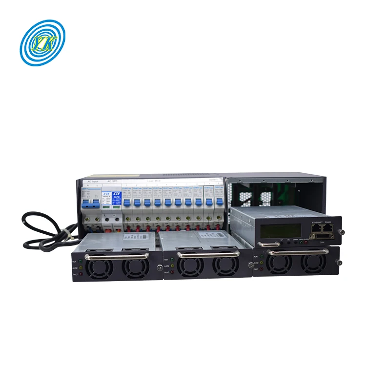 YUCOO manufacturer new embedded power system 3U 150A 48V DC power supply for telecom