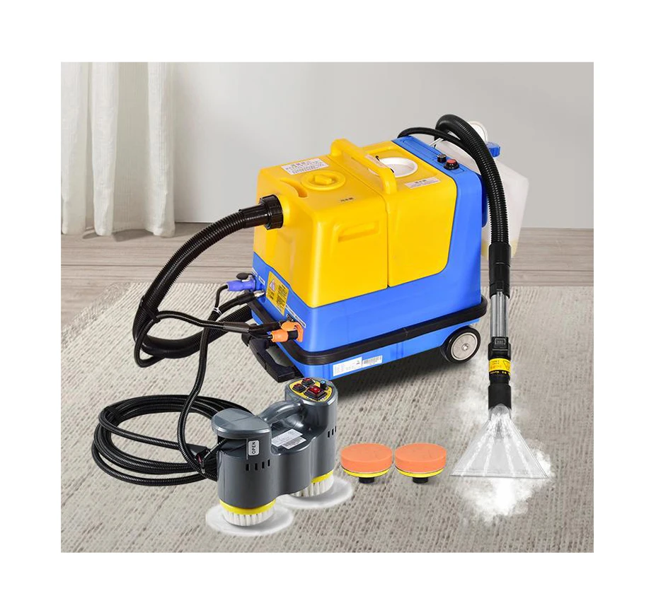 GR-10S Plastic Steam Grinder Version Sofa Cleaning Machine Upholstery Washing Machine Carpet Home Use Restaurants Hotels Bearing