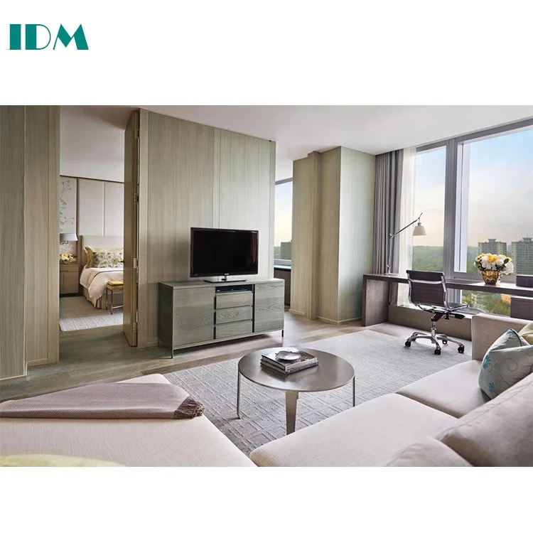  IDM-381Luxury мебель гостиницы из дубай отель квартира кровать для 5-звездочного