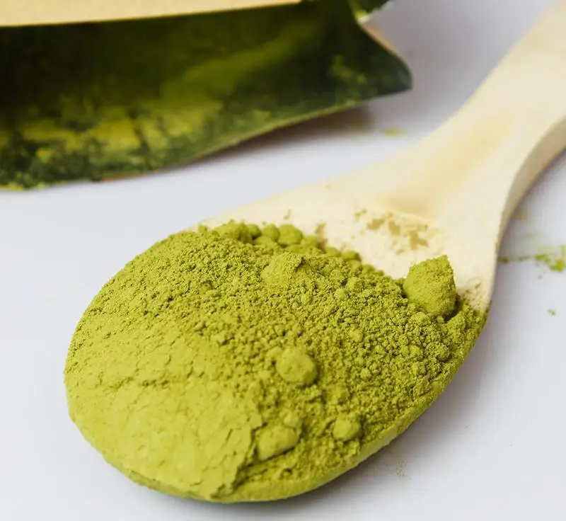 Органический порошок зеленого чая matcha здоровый чай